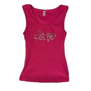 Sturgis South Dakota 2008 Women’s Large Pink Biker Ribbed Tank Top